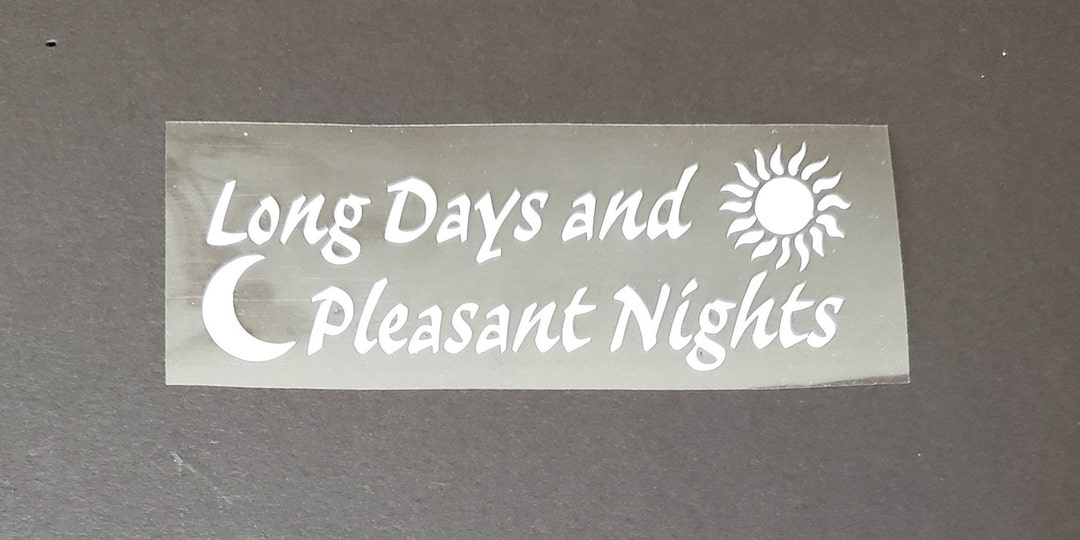 Long Days and Pleasant Nights, 5