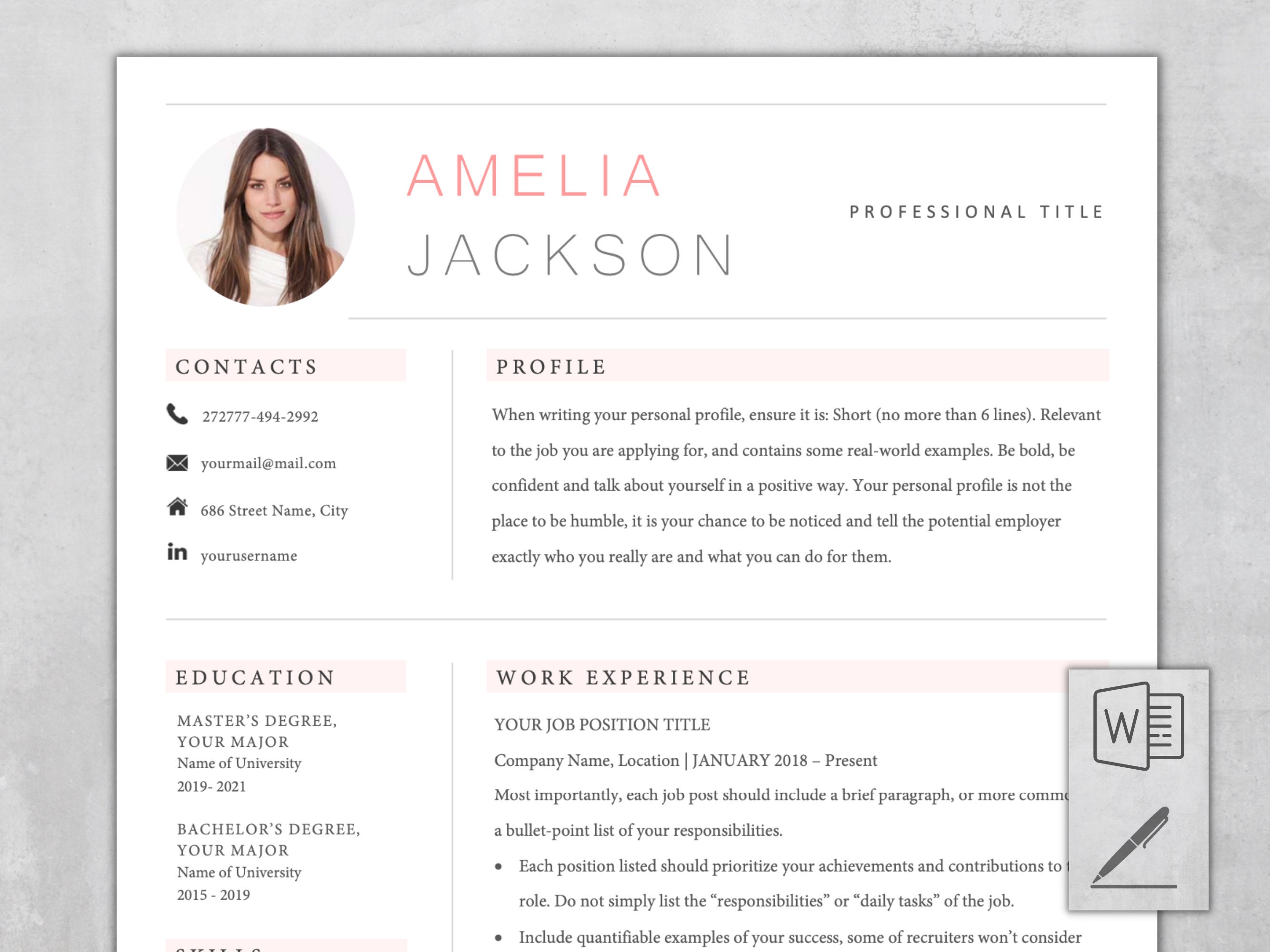 Free Resume Templates for 2024
