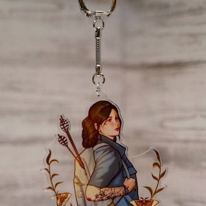 Ellie - The Last of Us Acrylic Keychain.