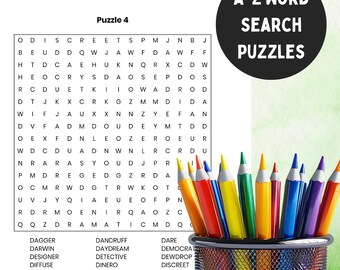 26 Wyszukiwanie słów alfabetycznych PDF | Aktywność odzyskiwania po udarze | Gry dla nastolatków i dorosłych | Wydrukowana terapia poznawcza | Układanka A-Z