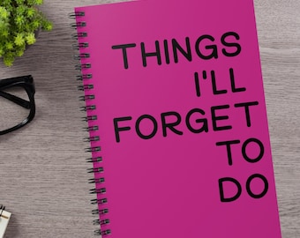Funny Office Journal | Novelty notebook | White Elephant Gift | Blank Lined Journal