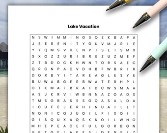 Word Search puzzles, word search adults, road trip theme puzzles, mental clarity puzzles, brain teasers for teens and adults, 50 road trip