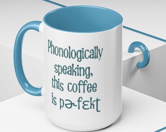 Regalo para graduados en patología del habla / Regalo para logopedas / Humor para logopedas / Taza de café moderna / Taza de cerámica estética 11 oz 15 oz