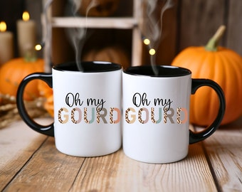 Oh My Gourd Mug, Funny Fall Coffee Mug (11oz)