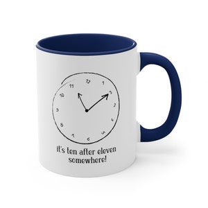 SLP Neuropsychology Mug | Speech Language Pathologist Gift | Clock Drawing Test Joke | Cognitive Assessment Humor Cup
