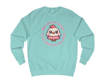 Whimsical Chicken Sweatshirt