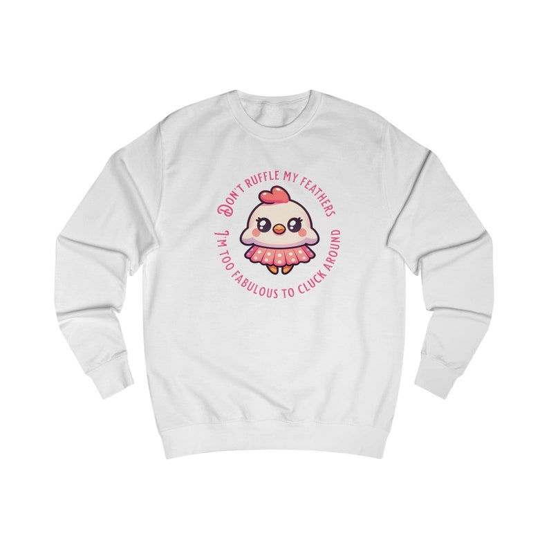 Whimsical Chicken Sweatshirt image 2