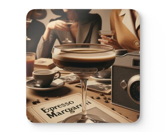 Espresso Martini, Cool Coaster Set, Cute Coasters, Drink Coasters, Mug Rug