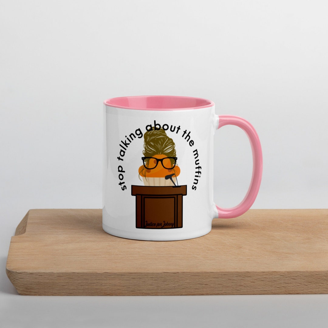 Muffin Justice Mug, Justice for Johnny, Johnny Depp, Muffin, Hearsay