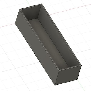 3D-geprinte doos voor Newmar-kastdeur