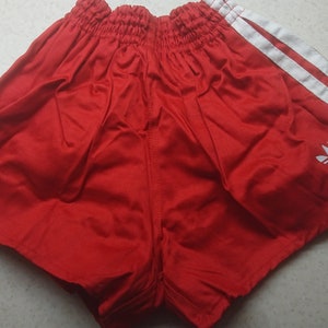 Vintage ADIDAS cotton shorts retro 80s New (Size D4)