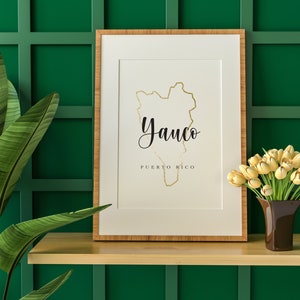 YAUCO PR, wall art, digital wall art, downloadable art, Puerto Rico art, Puerto Rico digital print, Puerto Rico Art, Digital download
