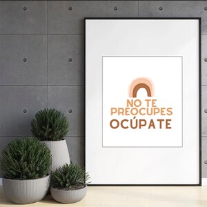 No te preocupes,  digital download/digital wall art / downloadable art/ Puerto Rico art/ Puerto Rico digital print/ Puerto Rico Art