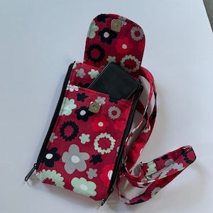 Iphone wallet, cell phone case, smartphone crossbody bag