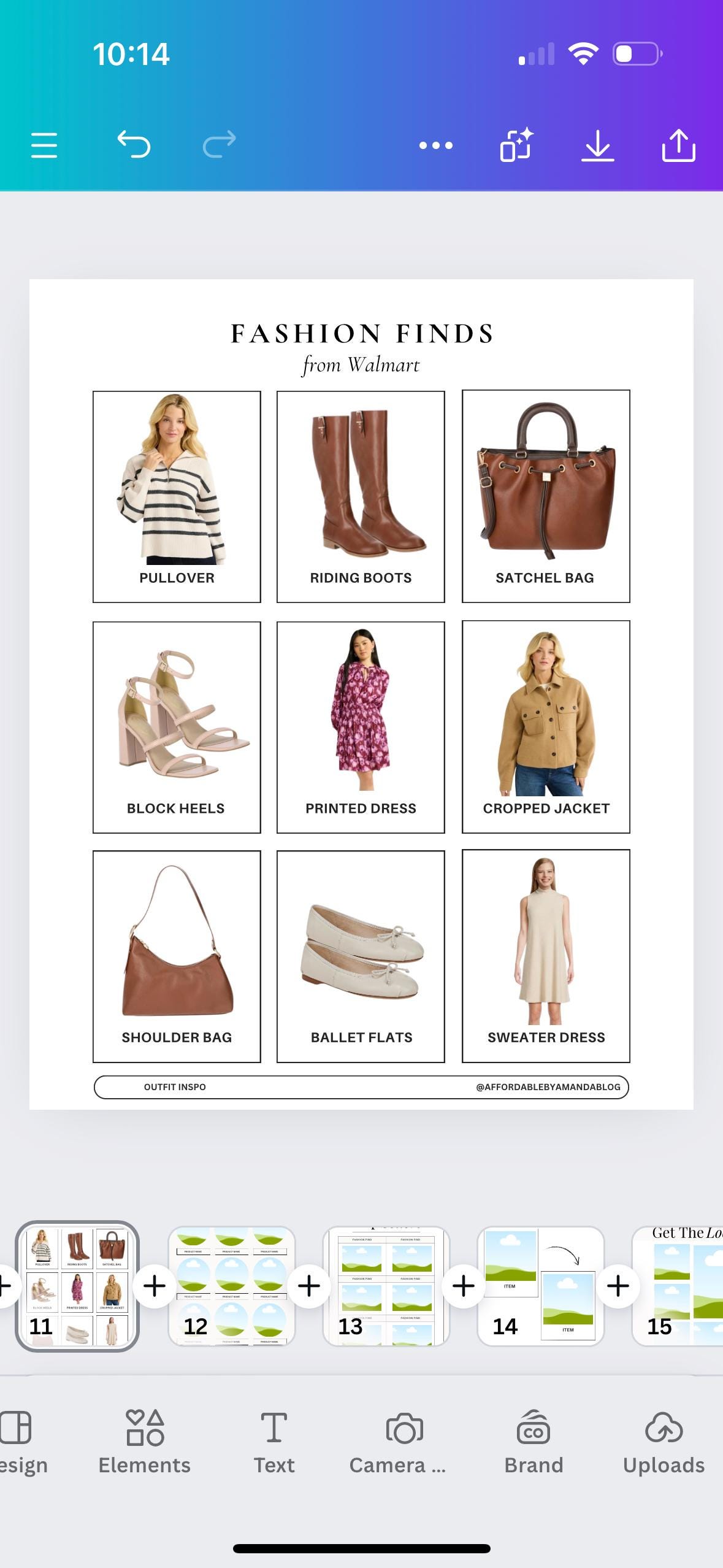 20 Editable Canva LTK Instagram Template, LTK Template, LTK Fashion ...