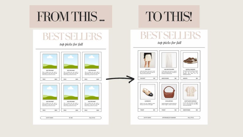 20 Modern LTK Canva Templates, Social Media Fashion Template (editable ...