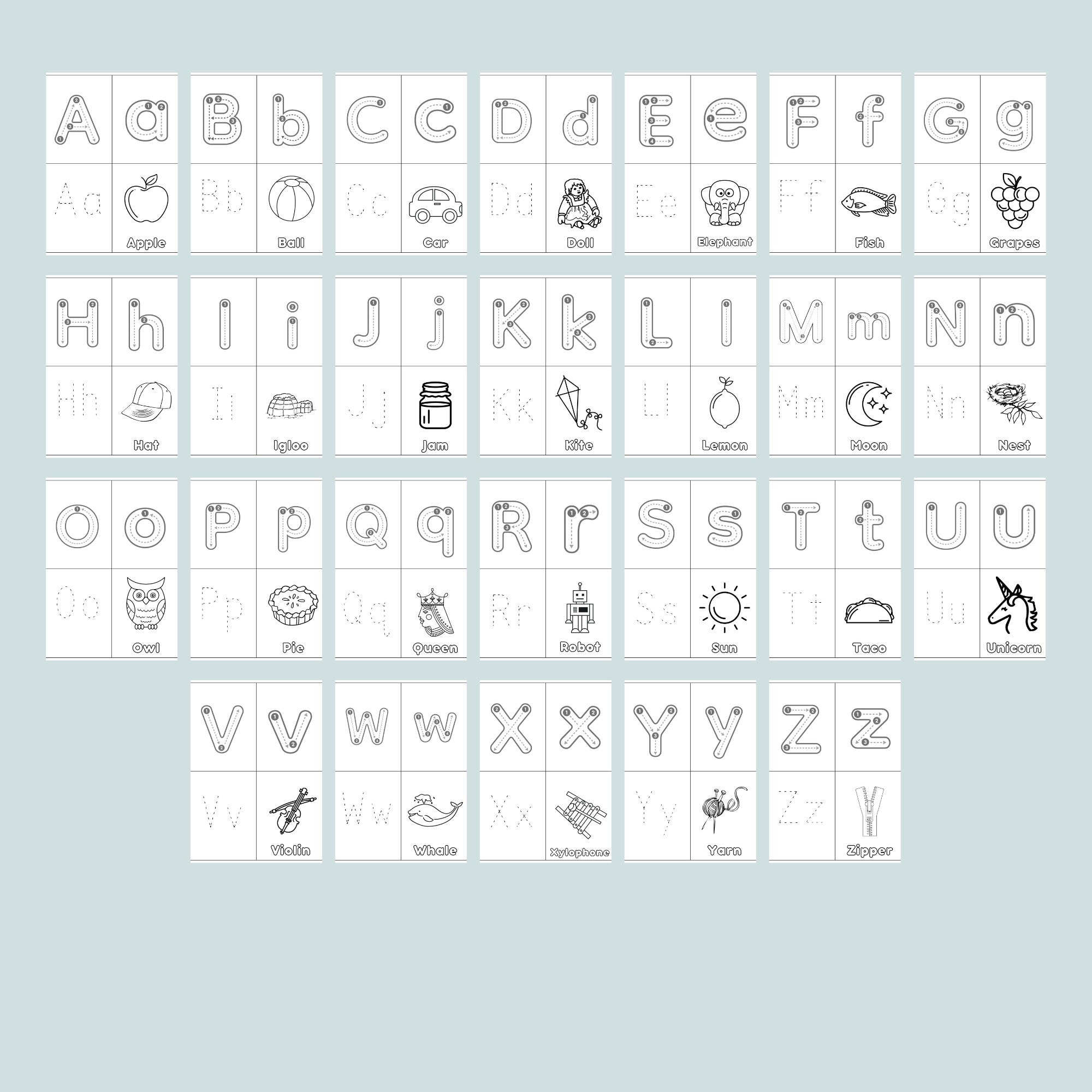 Preschool Worksheets, Preschool Printable Activity, Kindergarten