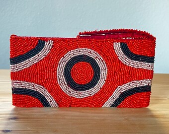 Mexican Hand Beaded Wristlet