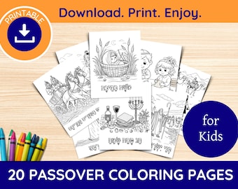 Printable 20 Passover Coloring Pages For Kids , Passover for Children, Passover for Kids, Passove Activity