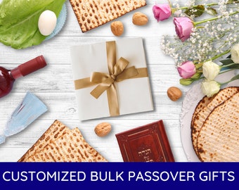 Customized Bulk Passover Gifts for Organizations or Congregations, Branding Optional