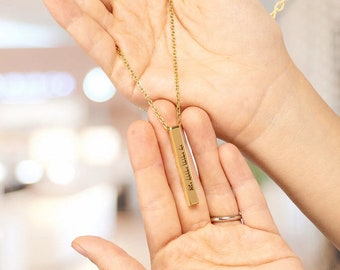 I am to My Beloved Necklace Hebrew Love Bar Pendant Necklace Song of Songs Necklace Traditional Jewish Wedding Necklace