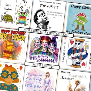 Birthday Queen Personalised Card – Funny Playing Card Design | Custom Name Birthday Card for Her, Sister, Mum, Best Friend image 4