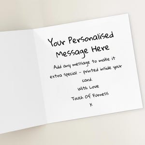 Birthday Queen Personalised Card – Funny Playing Card Design | Custom Name Birthday Card for Her, Sister, Mum, Best Friend image 2
