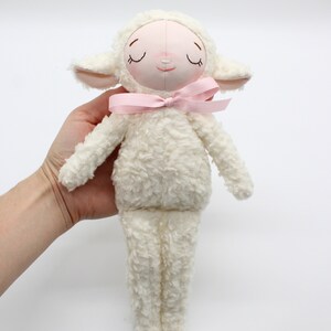 PDF Sewing Pattern BUNDLE Cuddly Plush Bunny & Lamb Doll, Instant Download ENGLISH image 6
