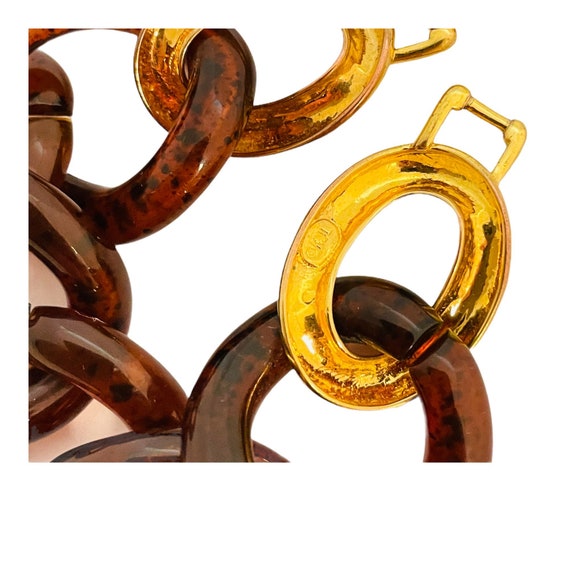 Vintage Kjl KENNETH JAY LANE chain designer runwa… - image 4