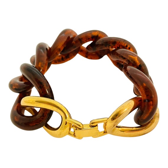 Vintage Kjl KENNETH JAY LANE chain designer runwa… - image 2