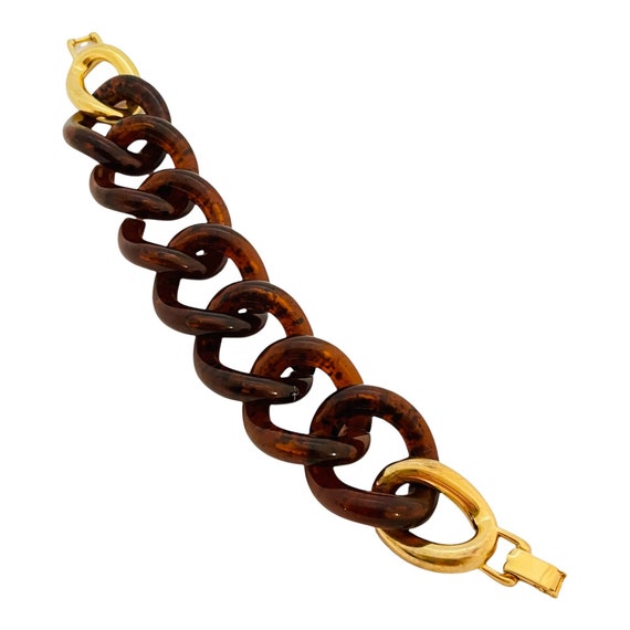 Vintage Kjl KENNETH JAY LANE chain designer runwa… - image 3