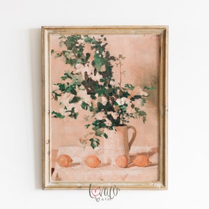 Mediterranean Kitchen still life Lemon Painting | Bright Vintage Kitchen Decor | ART Prints | Digital Download LA_164