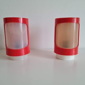 One vintage Space Age Atomic plastic table Lamp 60