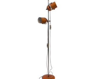 Vintage Mid-Century floor lamp Combi Lux, design Stanislav Indra, Czechoslovakia 70s