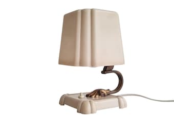 Vintage Mid Century Modern table bakelite Lamp 50s