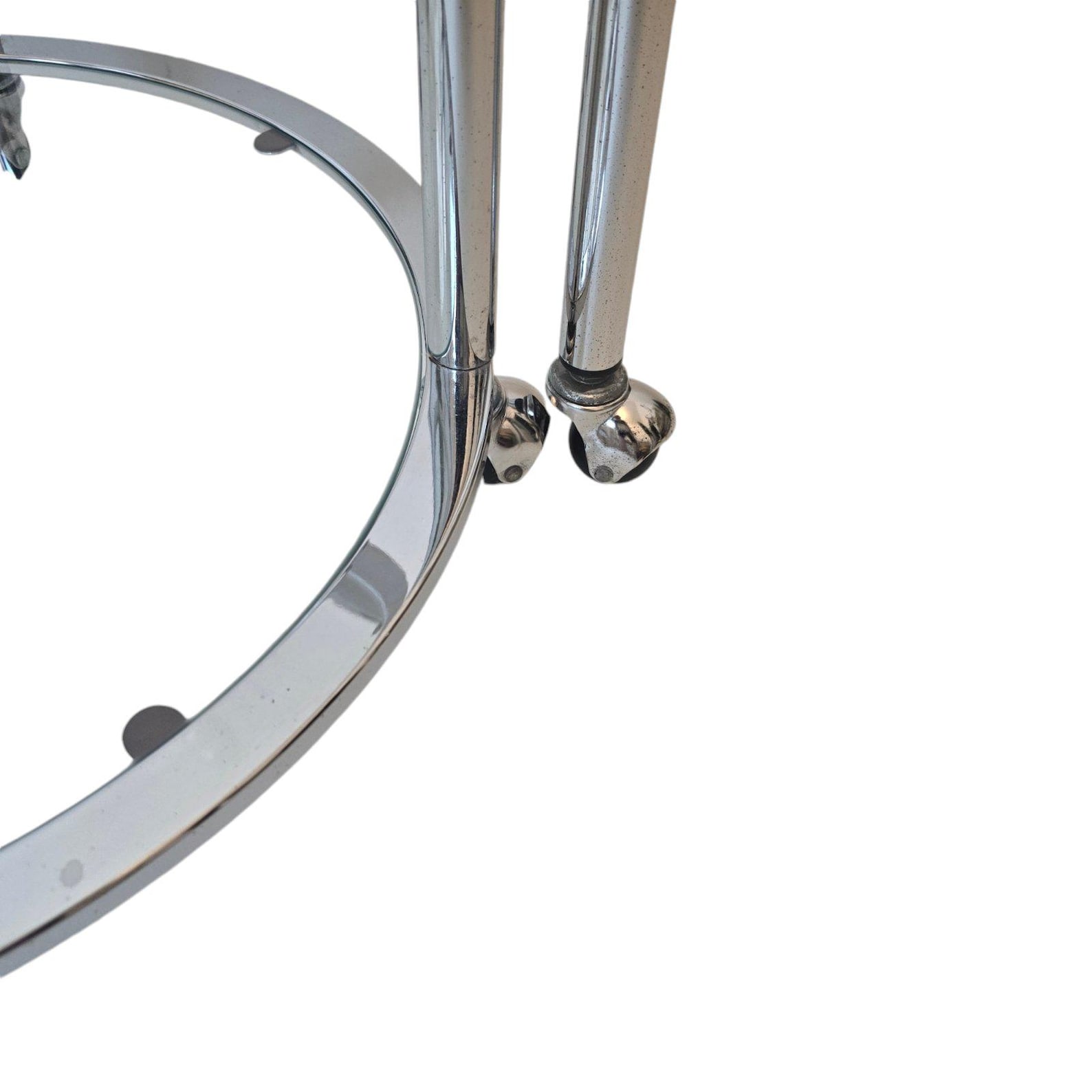 Vintage Mid Century Modern Chrome and Glass Transformer Coffee Table ...
