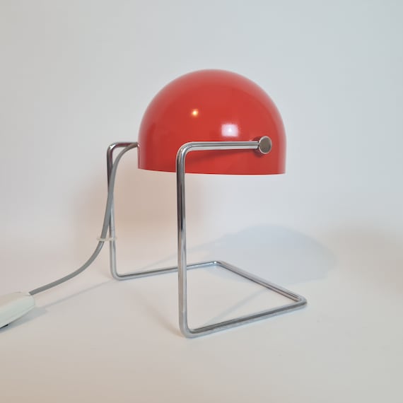 Vintage Space Age Atomic Table Lamp by Josef Hůrka for Napako