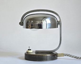 Vintage Mid Century Modern table/wall chrom lamp