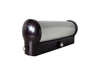Vintage Mid Century Modern bakelite Chechoslovakian Wall Lamp