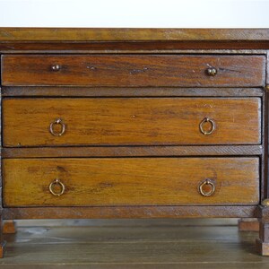Dollhouse Furniture of chest of drawers Empire Style Scale 1:6