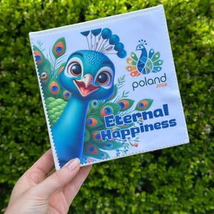 Microfiber Lens Cloth - 2026 Eternal Happiness Poland International Convention - Peacock