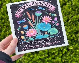 JW Microfiber Lens Cloth - 2026 Eternal Happiness Convention