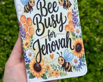 Small Tract Holder - Best Life Ever - Personalized - Busy Bee