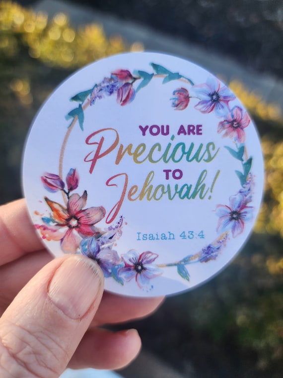 JW - You are Precious to Jehovah - Fridge Magnet