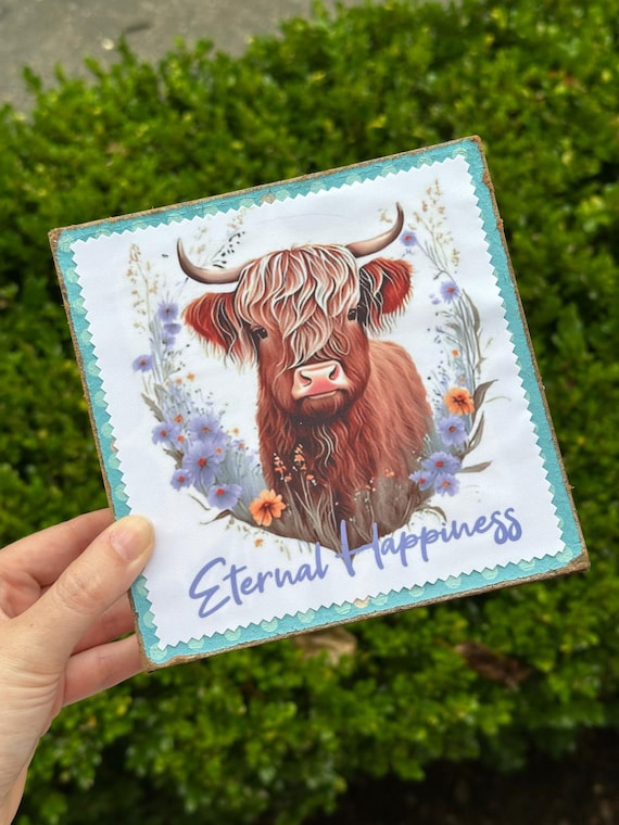 Microfiber Lens Cloth - 2026 Eternal Happiness Convention - English or Spanish - Highland Cow