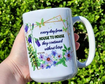House to House Mug - 15oz - English or Spanish