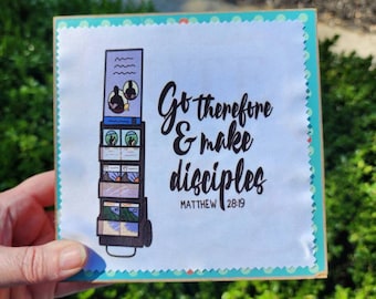 Microfiber Lens Cloth - Cart Witnessing - English or Spanish