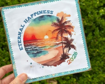 Microfiber Lens Cloth - 2026 Eternal Happiness Convention - English or Spanish - Beach or with San Diego Logo