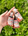 Hand Sanitizer Keychain Holder - Psalms 34:10 - JW Year Text 2022 - Peach or Brown