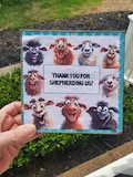JW Microfiber Lens Cloth - Elder Sheep Thank You - English or Spanish